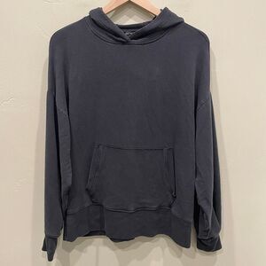 Athleta Balance Hoodie Black - Size: Medium